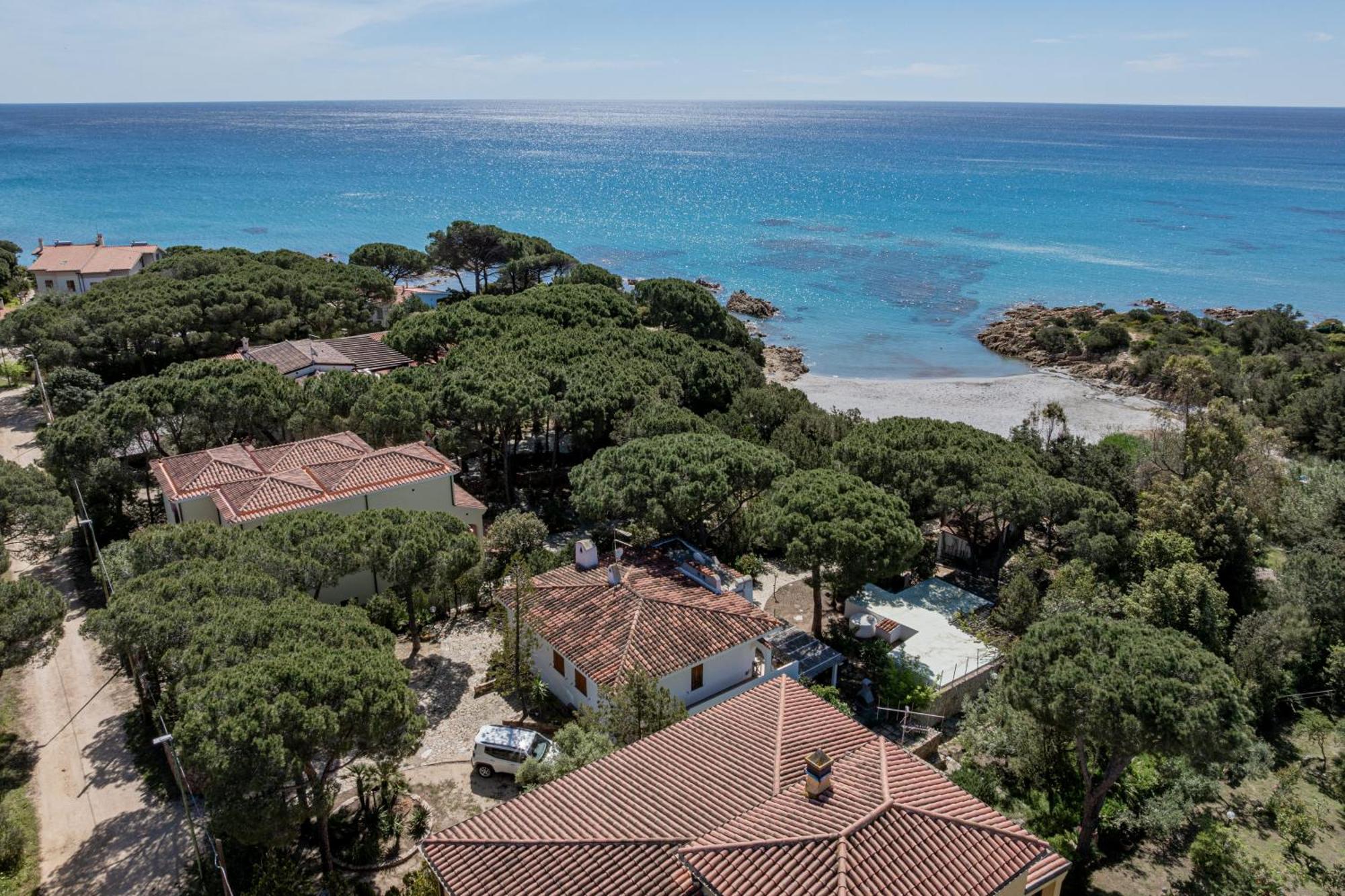 Casa Donatella, In Riva Al Mare! Villa Cala Liberotto Ngoại thất bức ảnh